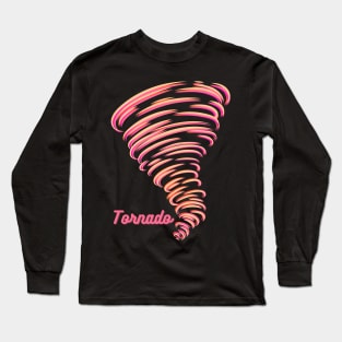 pink tornado Long Sleeve T-Shirt